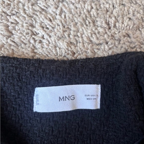 Mango Black Blazer with Gold Buttons - Picture 4 of 4